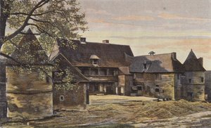 Bures, tidigare herrgård i Tourpes av French Photographer
