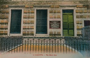 Calcutta - Det svarta hålet. Vykort skickat 1913. av French Photographer