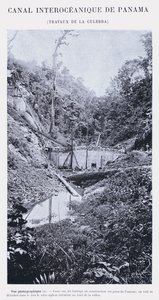 Panama Interoceanic Canal, Culebra Works (s/v foto) av French Photographer