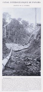 Panama Interoceanic Canal, Culebra Works (s/v foto) av French Photographer