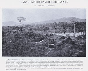 Panama Interoceanic Canal, Culebra Works (s/v foto) av French Photographer