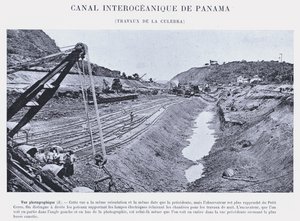 Panama Interoceanic Canal, Culebra Works (s/v foto) av French Photographer