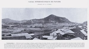 Panama Interoceanic Canal, Culebra Works (s/v foto) av French Photographer