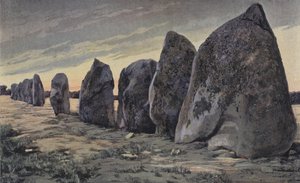 Carnac, Kerlescan Alignments av French Photographer