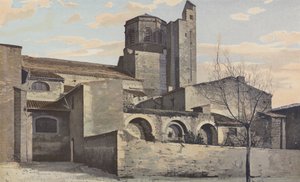 Cavaillon, kyrkan Saint-Veran-Cote S av French Photographer
