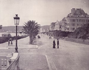 Mittsektionen av Broad Promenade (s/v foto) av French Photographer