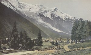 Chamonix, allmän bild av French Photographer