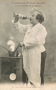 Charles Monselet, fransk författare och journalist (svartvitt foto) av French Photographer