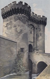 Chartres, Porte Guillaume, Utsikt utanför staden av French Photographer