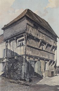 Chatillon-sur-Indre, Gammalt hus av French Photographer