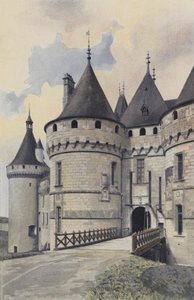 Chaumont-sur-Loire, Ingång till slottet av French Photographer