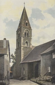 Chorges, Kyrka, Klocktorn, N sida av French Photographer