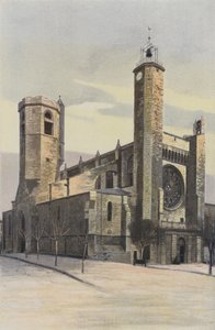 Clermont-LHerault, Kyrka, Ensemble N O av French Photographer