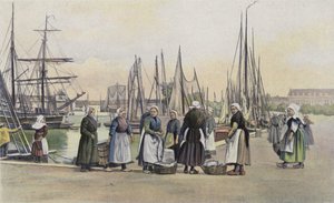Concarneau, hamnen av French Photographer