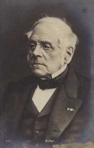 Daniel Auber, fransk kompositör (1782-1871) av French Photographer