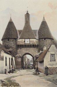 Deols, Gamla stadsporten av French Photographer