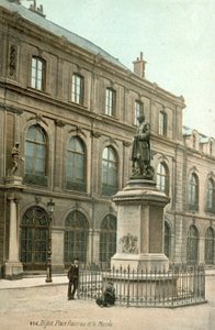 Dijon, Frankrike, Place Rameau, Museet av French Photographer