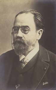 Emile Zola (1840-1902), fransk romanförfattare, journalist och dramatiker av French Photographer