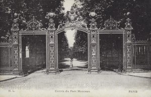 Entré, Parc Monceau, Paris (s/v foto) av French Photographer