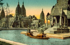 Kolonial utställning av Marseille, Palace of Indo Kina av French Photographer