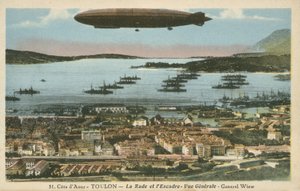 Flotta och barrageballong vid Toulon, Cote D