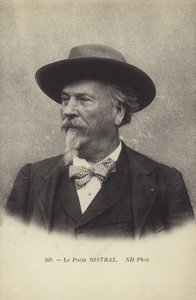 Frederic Mistral (1830-1914), fransk poet och lexikograf av det occitanska språket av French Photographer