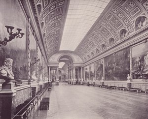 Gallery of Battles, Palace of Versailles (s/v foto) av French Photographer
