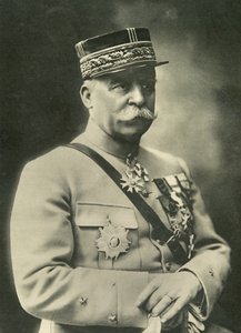 General Francois Marjoulet (1859-1935), 1900-talet (foto) av French Photographer