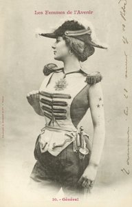General, Framtidens Kvinna av French Photographer