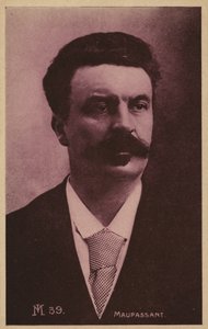 Guy de Maupassant (1850-1893), fransk novellförfattare, romanförfattare och poet av French Photographer