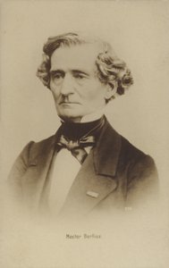 Hector Berlioz, fransk romantisk kompositör (1803-1869) av French Photographer