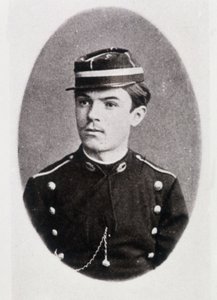 Henri Poincaré, student vid Ecole Polytechnique - Bibl. från Ecole Polytechnique av French Photographer