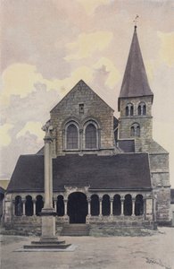 Hermonville, Eglise, Fasad O av French Photographer