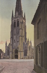 Hondschoote, Eglise, Fasad O av French Photographer