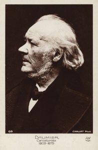 Honore Daumier, fransk karikatyrtecknare av French Photographer