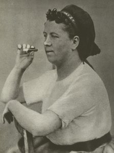 Hortense David, Paris kommun (s/v foto) av French Photographer