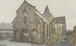 Jazeneuil, Kyrka, Ensemble S O av French Photographer