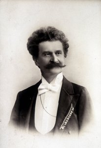 Johann II Strauss fils (1825-1899), österrikisk kompositör av French Photographer