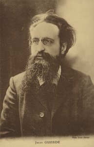 Jules Guesde (1845-1922), fransk journalist och socialistisk politiker av French Photographer
