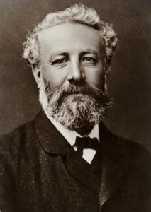 Jules Verne (1828-1905), fransk författare av French Photographer