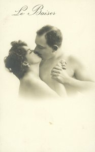 Kyssande par av French Photographer