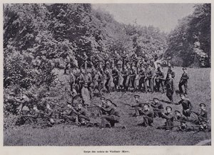 Ryska armén: Vladimir Cadet Corps, Kiev (s/v foto) av French Photographer