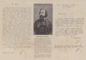 Pariskommunen, Charles-Theophile Ferre (s/v foto) av French Photographer