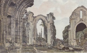 La Couronne, ruinerna av det gamla klostret av French Photographer