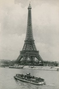 La Tour Eiffel, Eiffeltornet (fotogravyr) av French Photographer