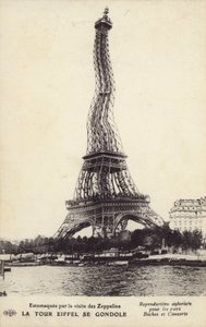 Eiffeltornet deformeras av French Photographer