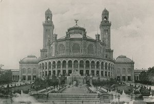 Le Palais du Trocadero, Palace of Trocadero (fotogravyr) av French Photographer
