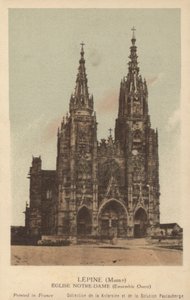 Lepine, Vår Fru kyrka av French Photographer