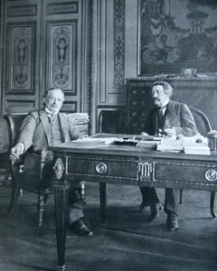 Lloyd George och Aristide Briand, 1916 av French Photographer