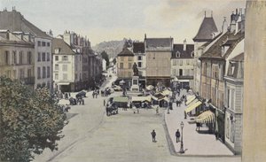 Lons-le-Saunier, Frihetstorget av French Photographer